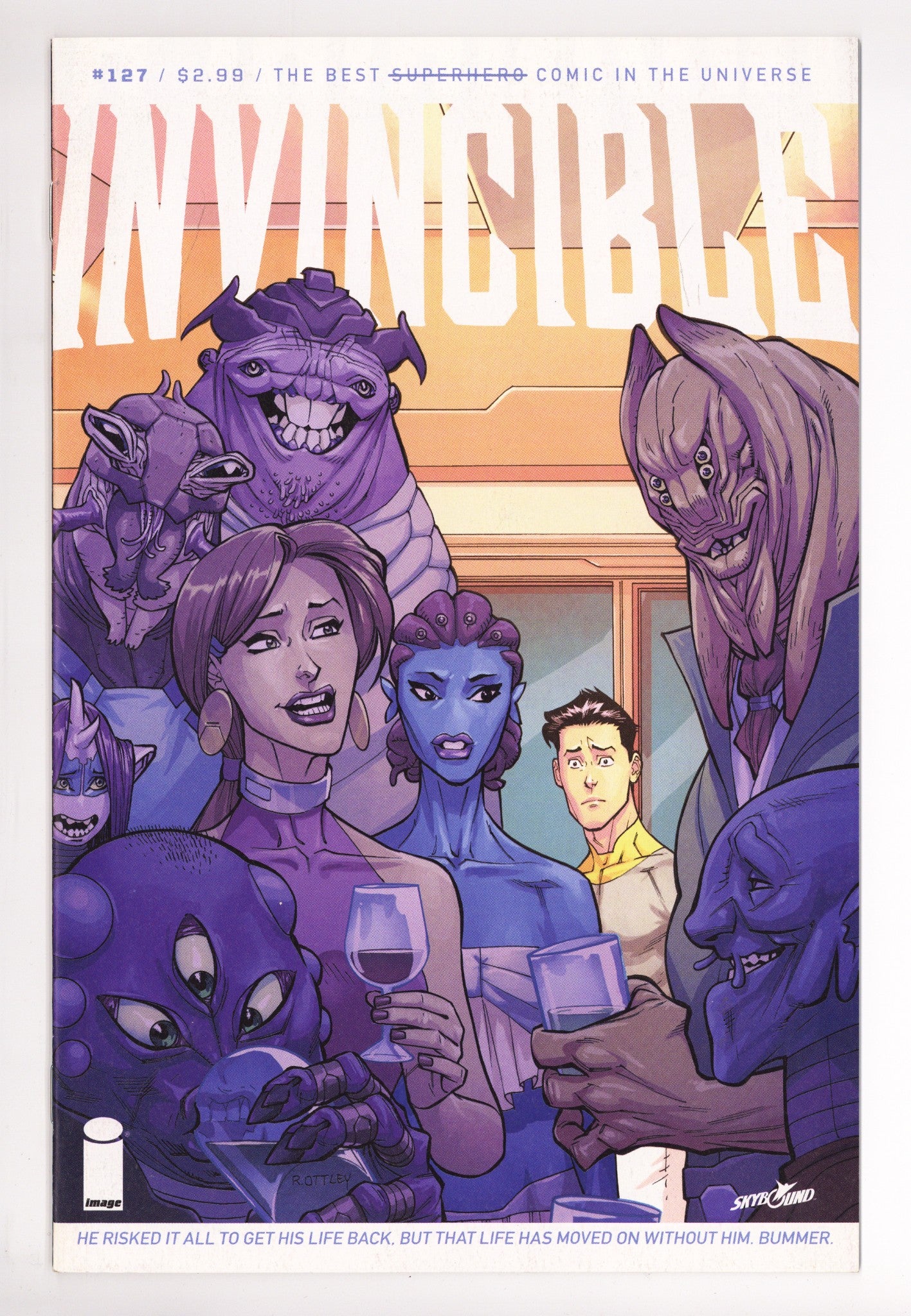 Invincible 127 VF+ (8.5) (2016) 