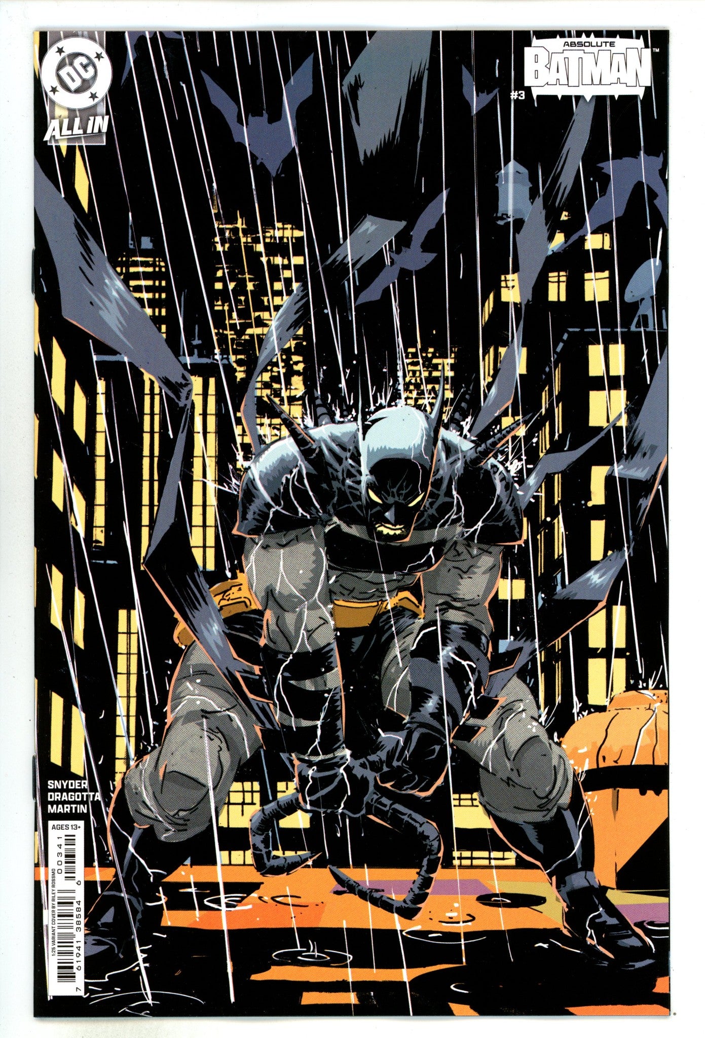 Absolute Batman 3 Rossmo Incentive Variant NM- (2024)
