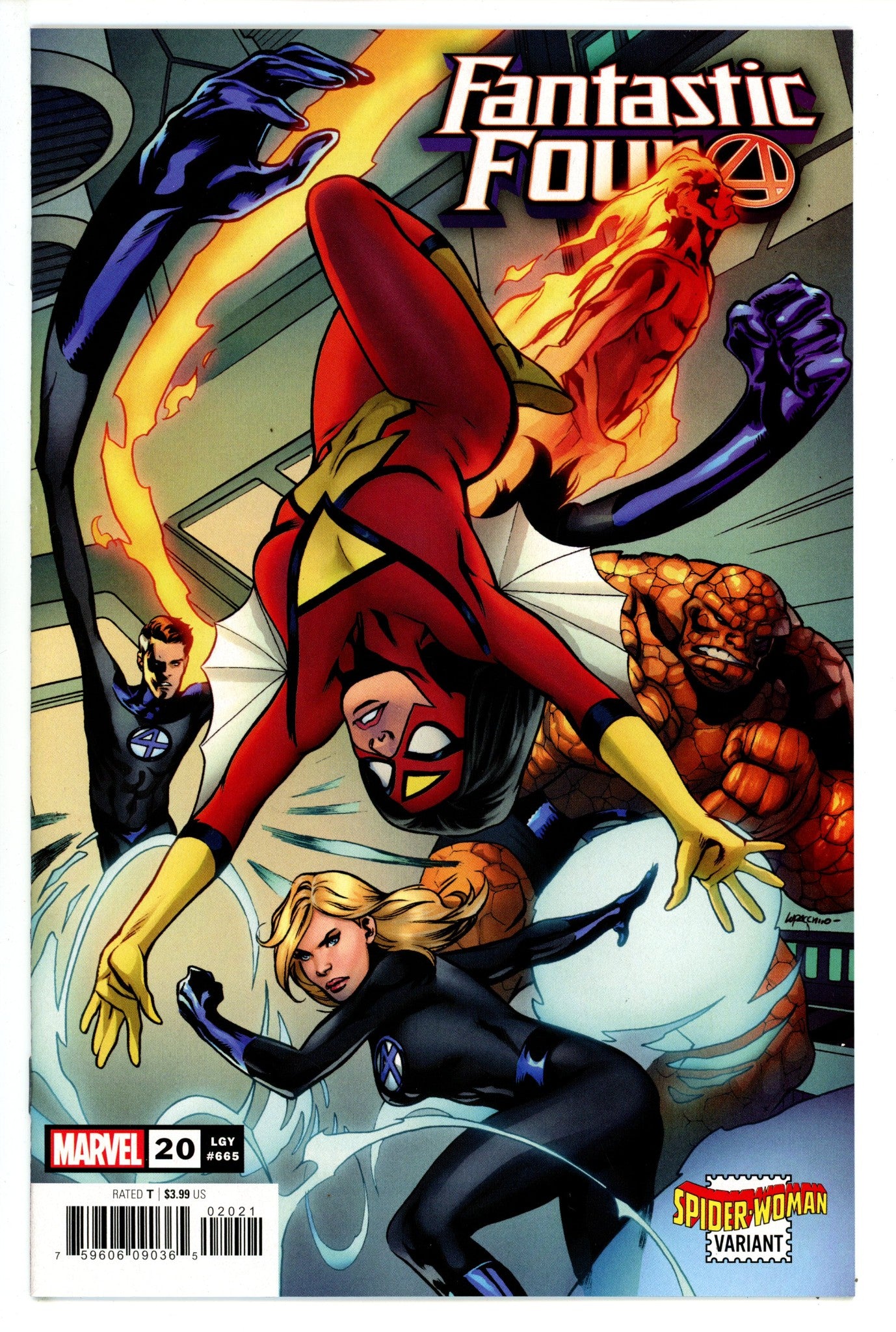 Fantastic Four Vol 6 20 (665) High Grade (2020) Lupacchino Variant 