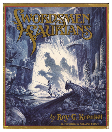 Swordsmen and Saurians TPB [nn] Low Grade (1989) 