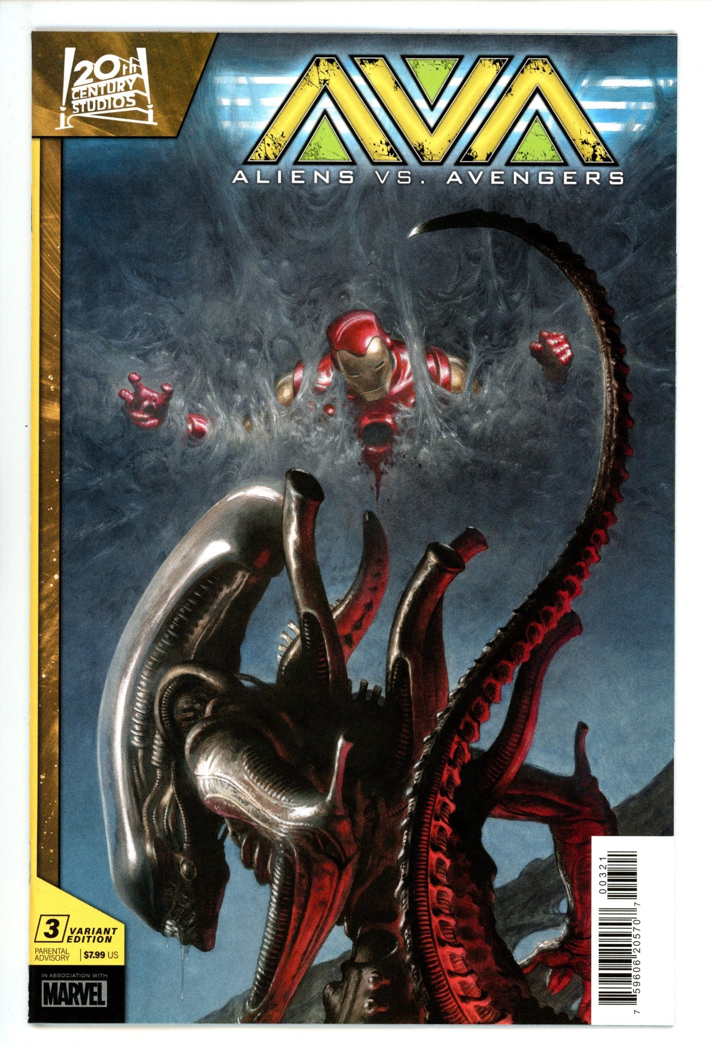 Aliens Vs. Avengers 3 Rivera Variant (2025)