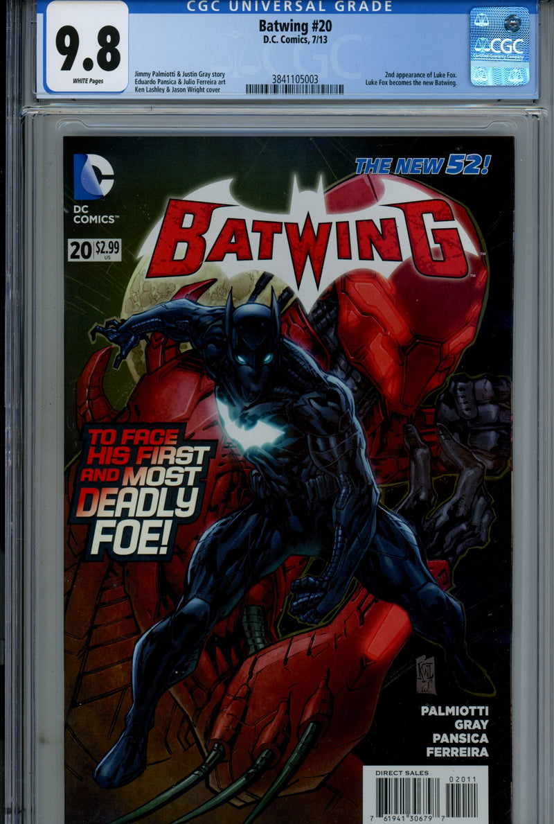 Batwing 20 CGC 9.8 (NM/M) (2013) 