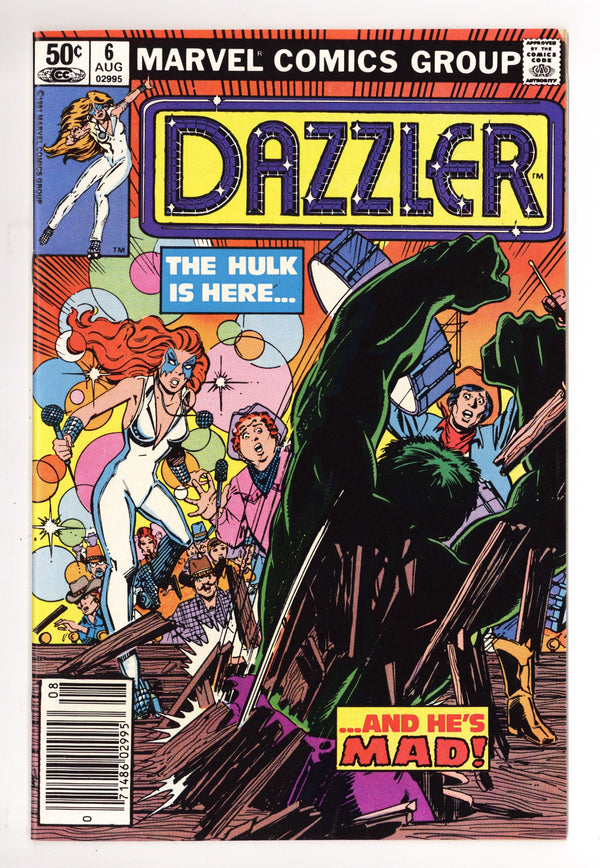 Dazzler Vol 1 6 Mid Grade (1981) Newsstand