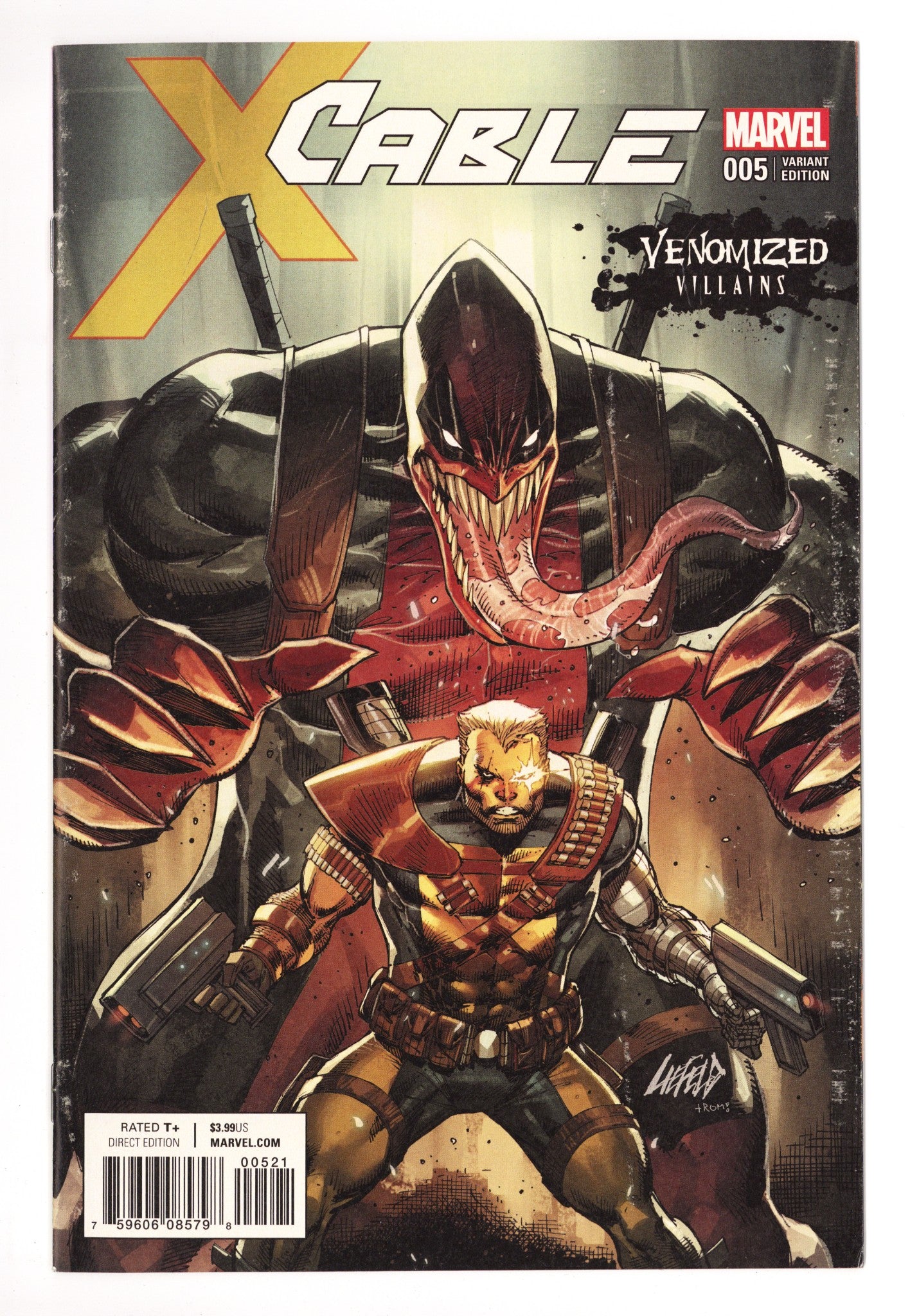 Cable Vol 3 5 High Grade (2017) Liefeld Variant 