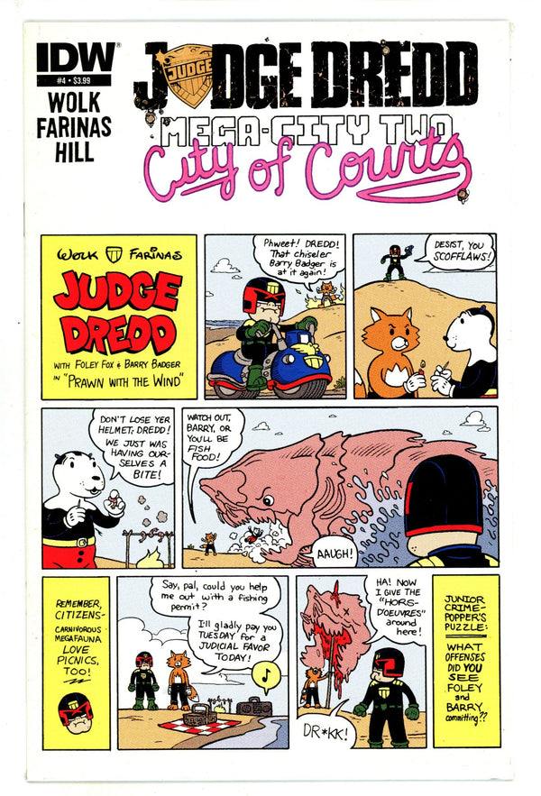Judge Dredd: Mega-City Two 4 High Grade (2014)