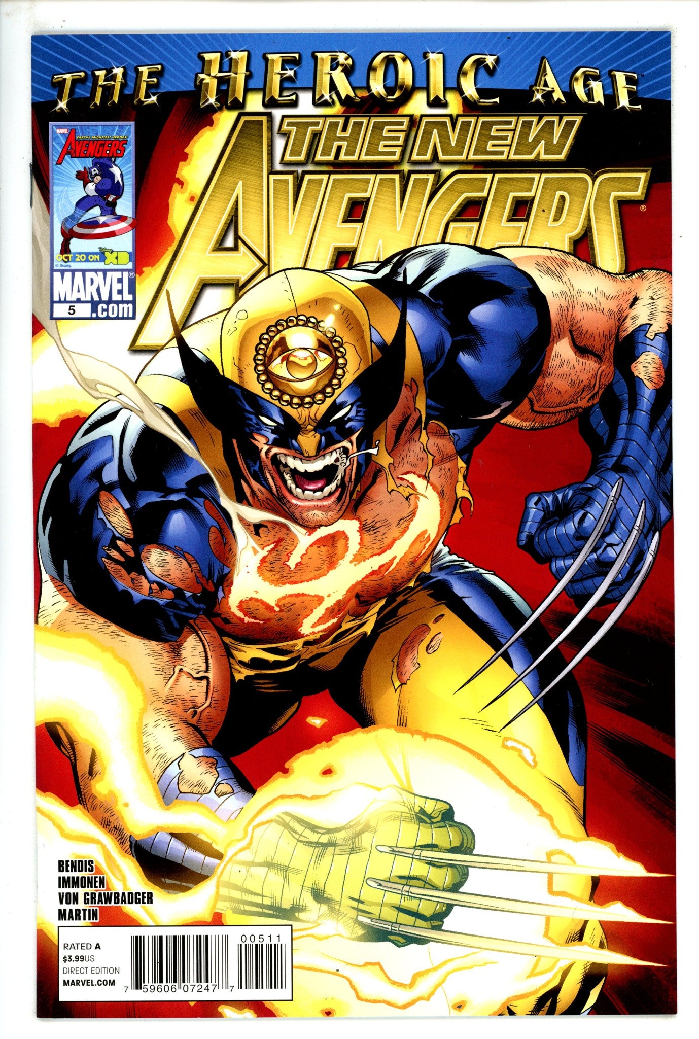 New Avengers Vol 2 5 High Grade (2010) 