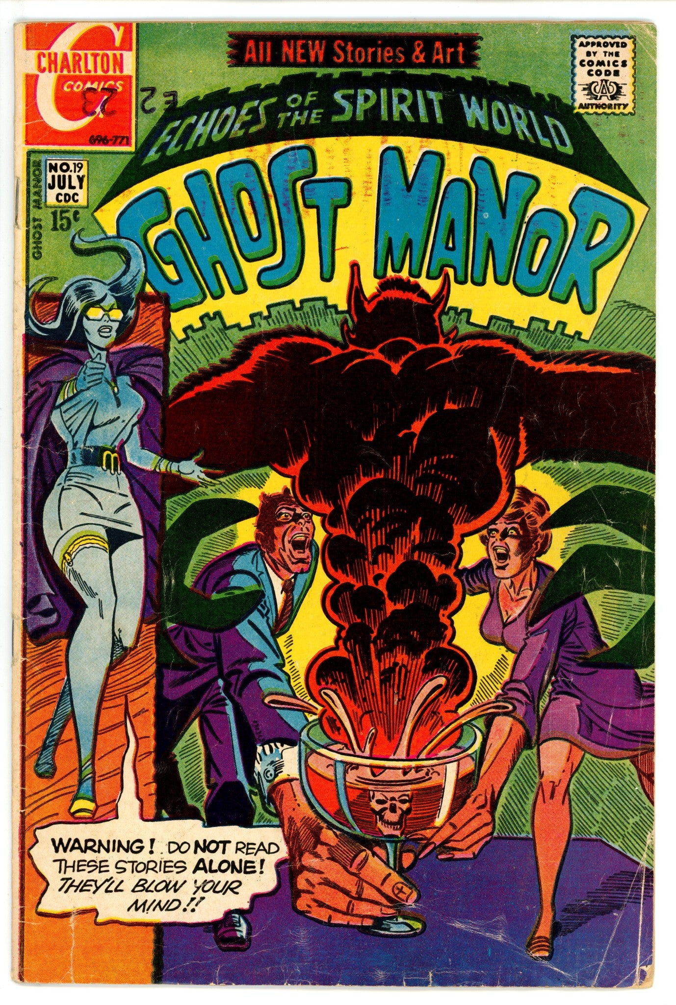 Ghost Manor 19 GD/VG (1971)