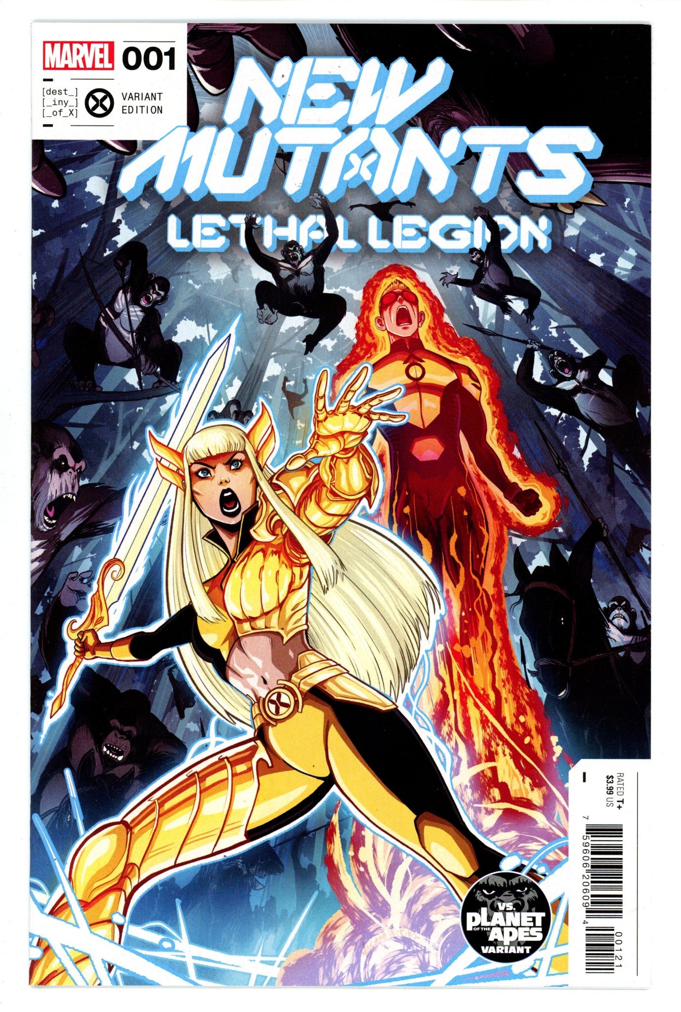 New Mutants Lethal Legion 1 High Grade (2023) Vecchio Variant 