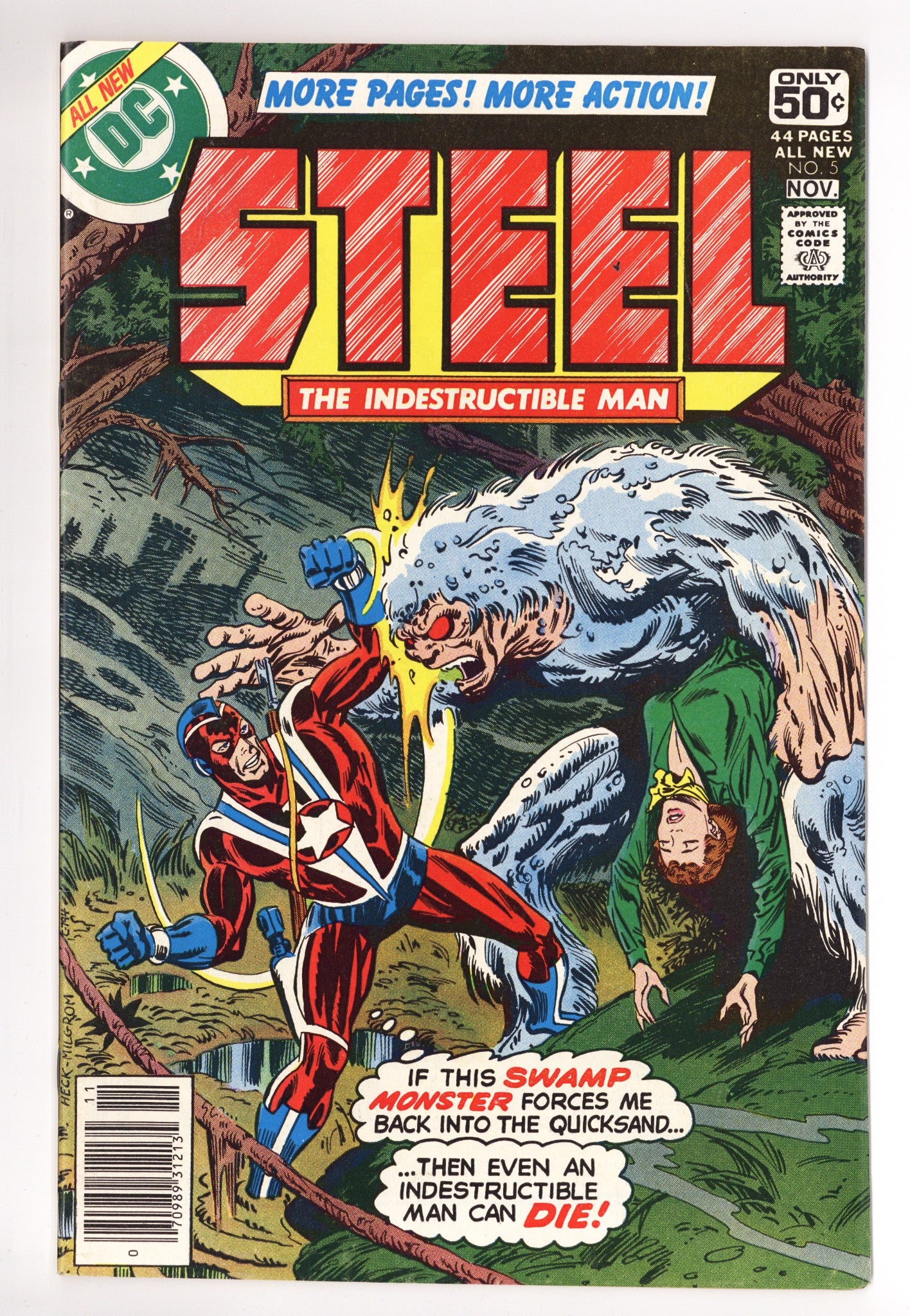 Steel, the Indestructible Man 5 Mid Grade (1978) 