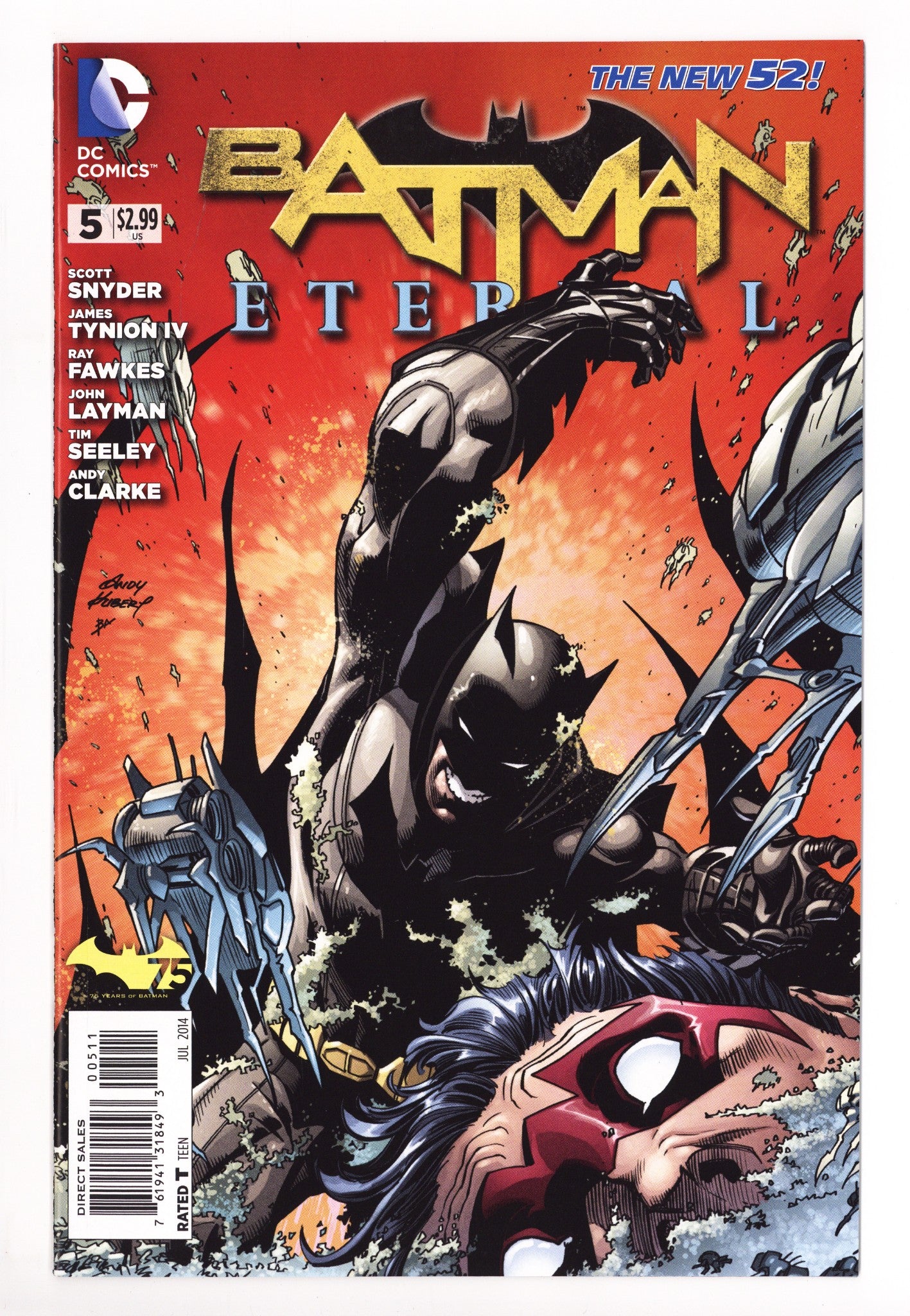 Batman Eternal 5 High Grade (2014) 