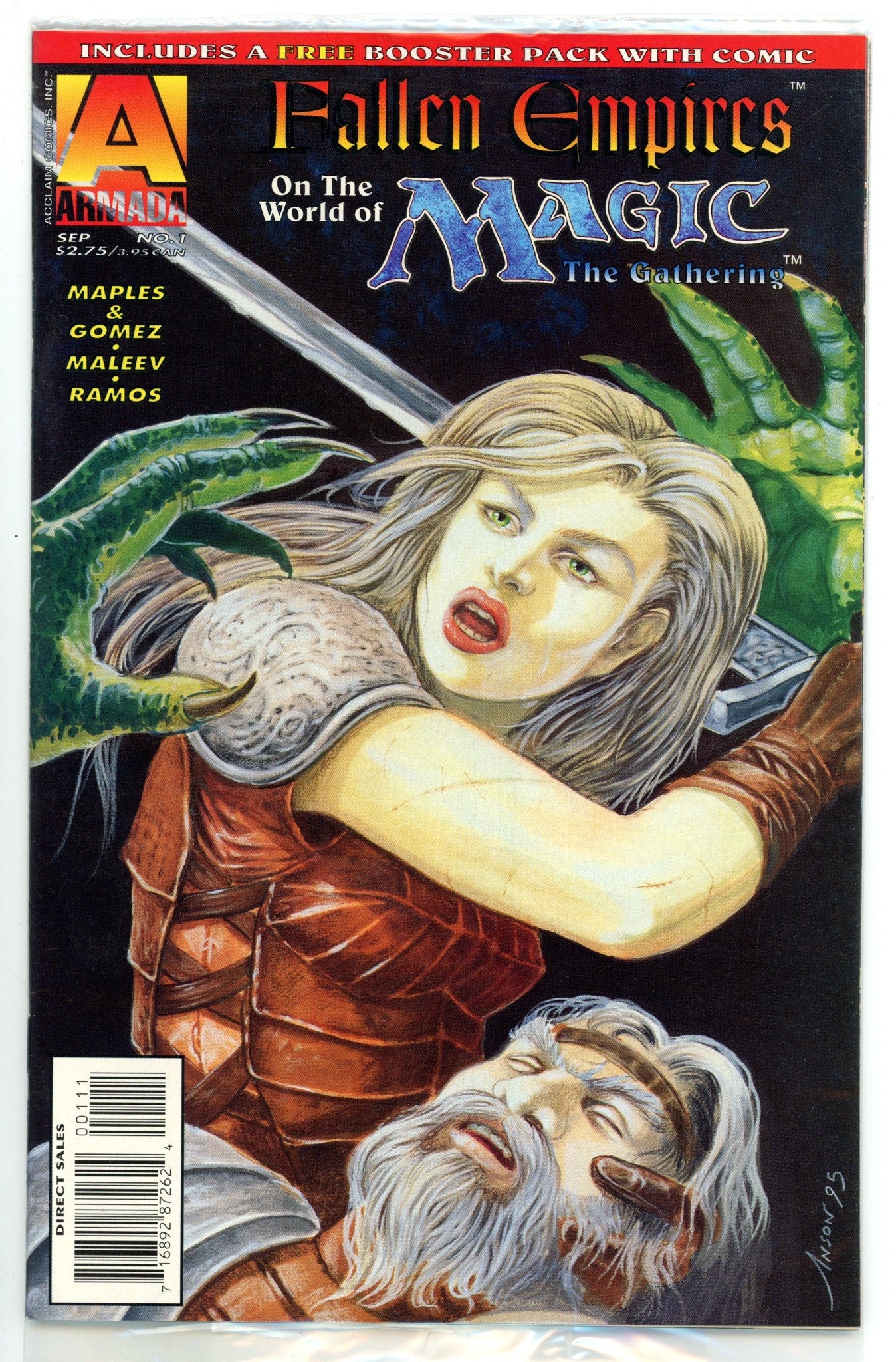 Fallen Empires on the World of Magic: The Gathering 1 New, Sealed (1995) 