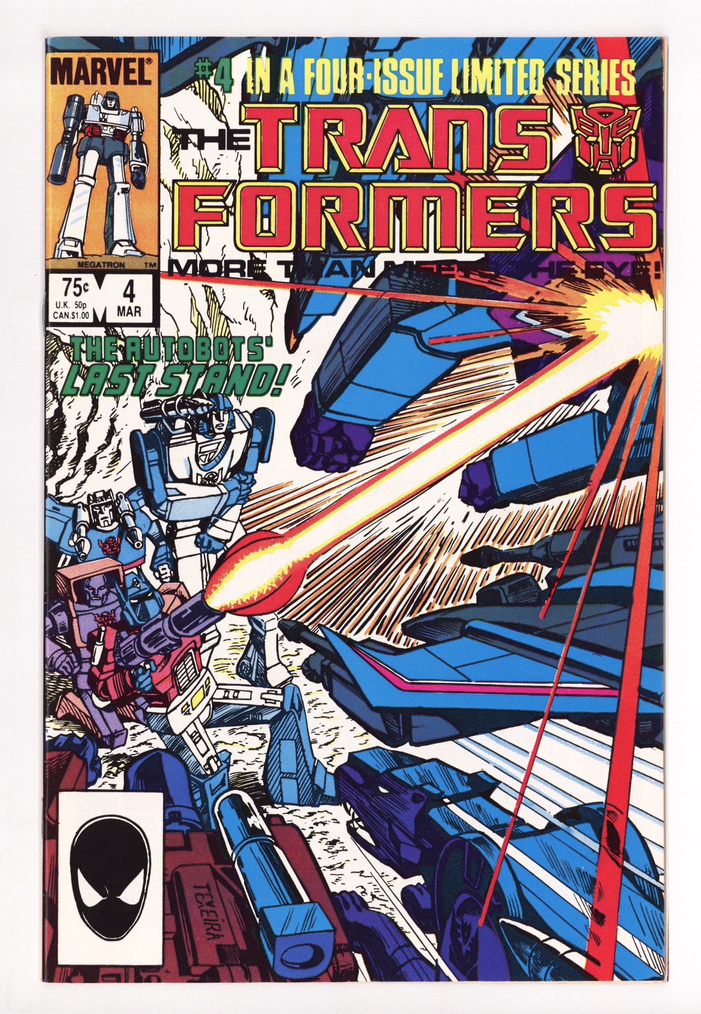 The Transformers 4 VF/NM (9.0) (1985) 