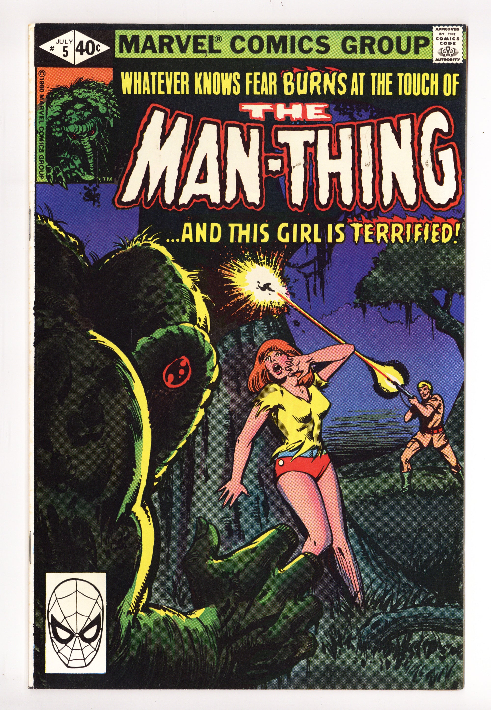 Man-Thing Vol 2 5 High Grade (1980) 