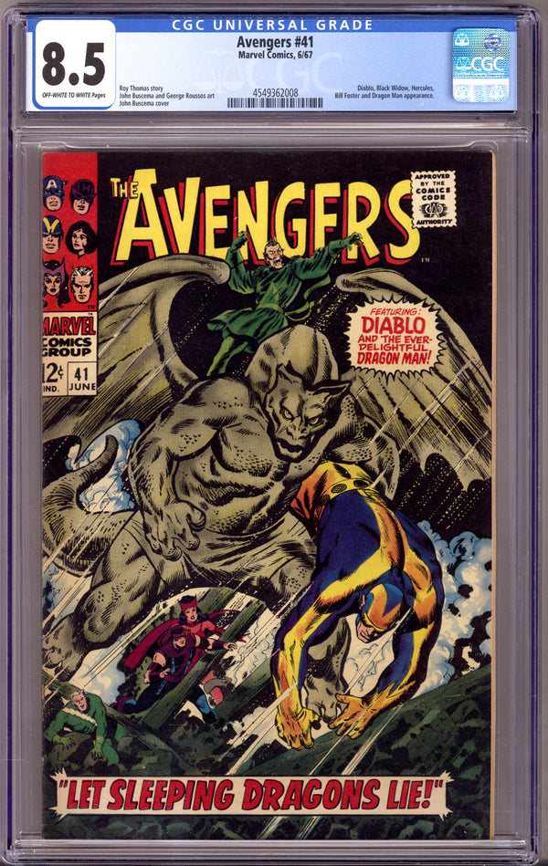 The Avengers Vol 1 41 CGC 8.5 (VF+) (1967)