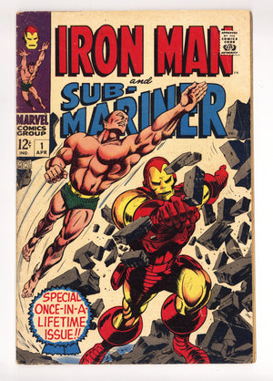 Iron Man & Sub-Mariner 1 VG- (3.5) (1968)