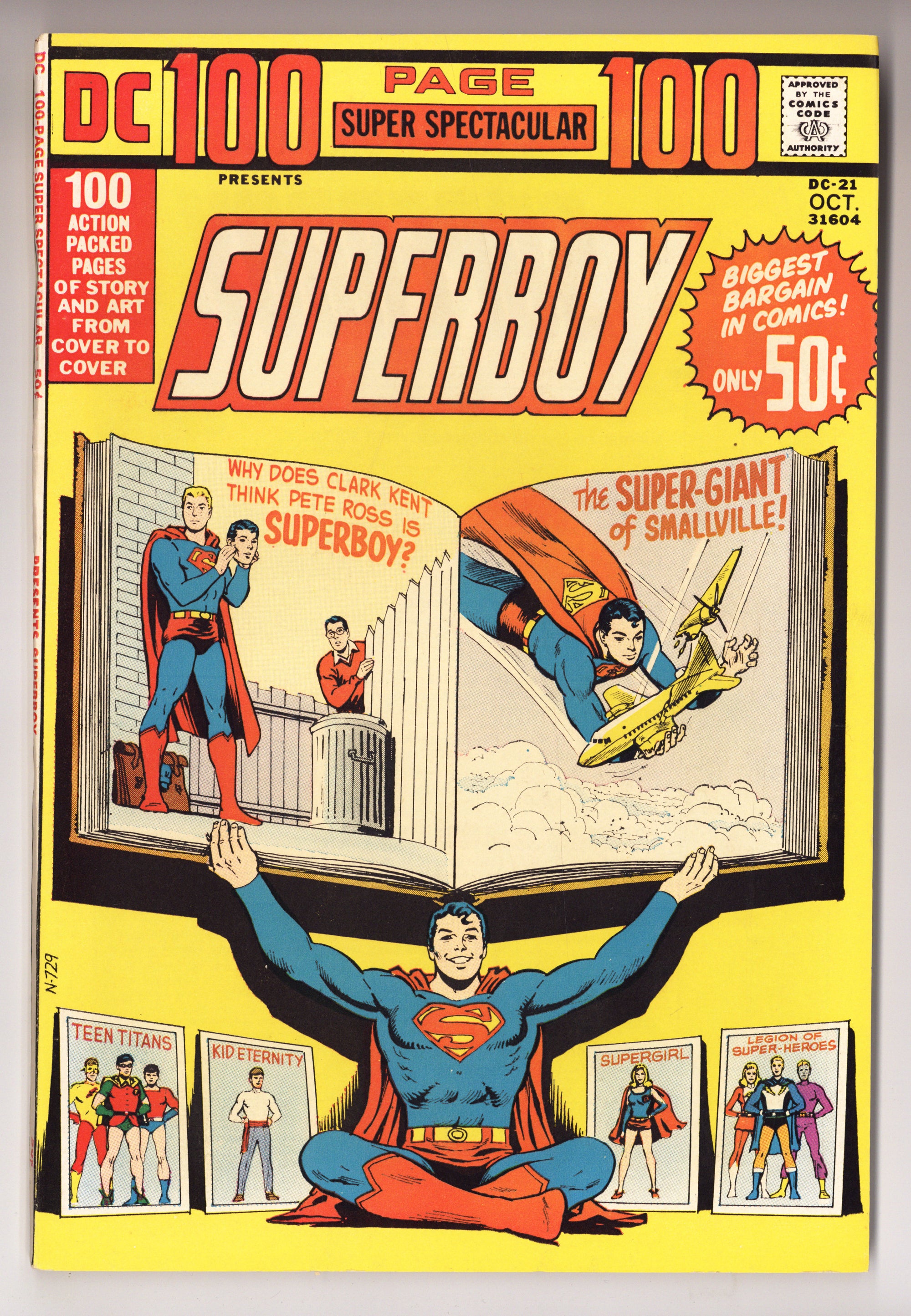 100-Page Super Spectacular DC-21 VF- (7.5) (1973) 