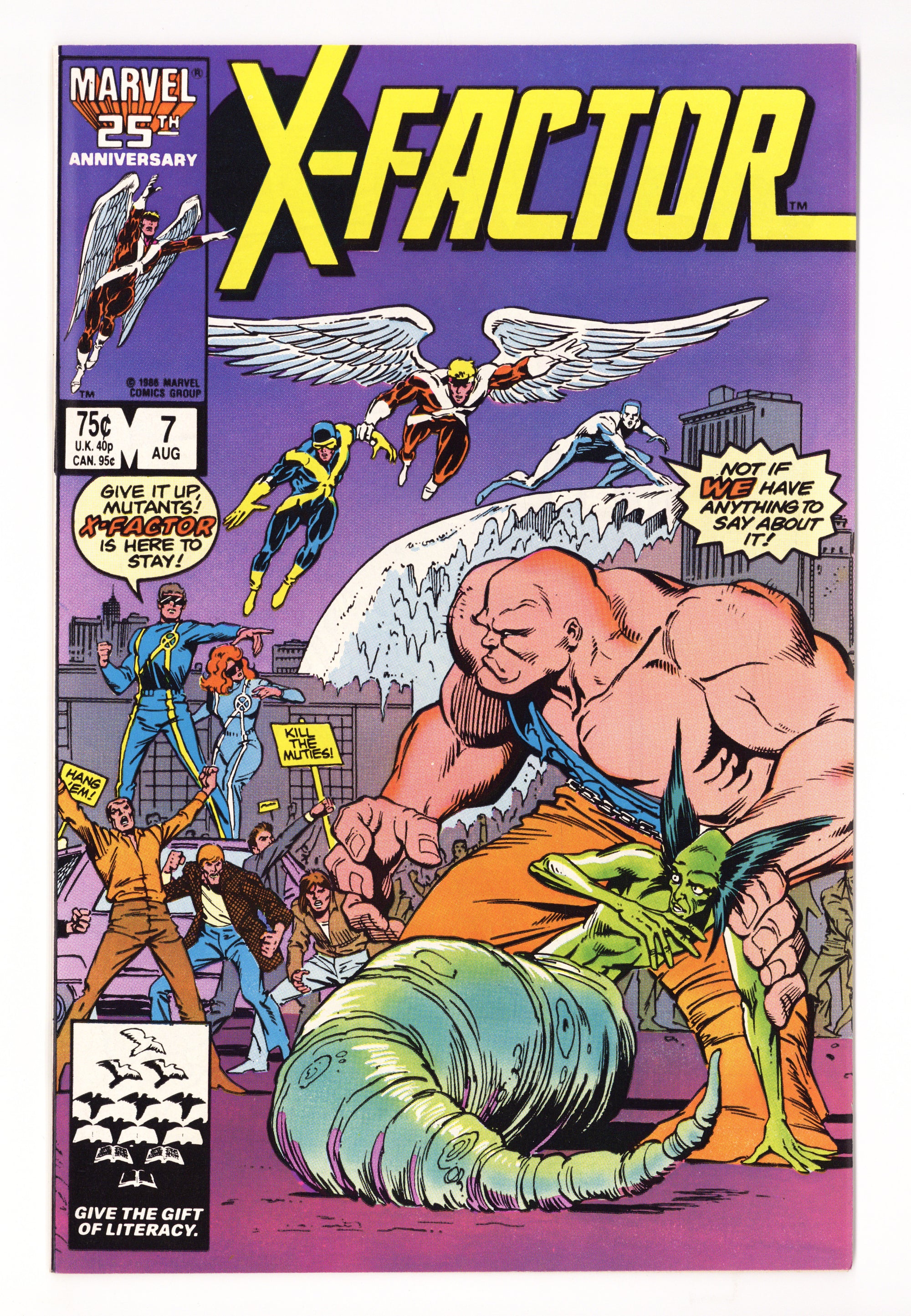 X-Factor Vol 1 7 High Grade (1986) 