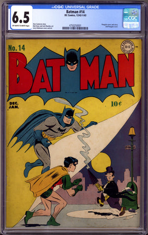 Batman Vol 1 14 CGC 6.5 (FN+) (1942)