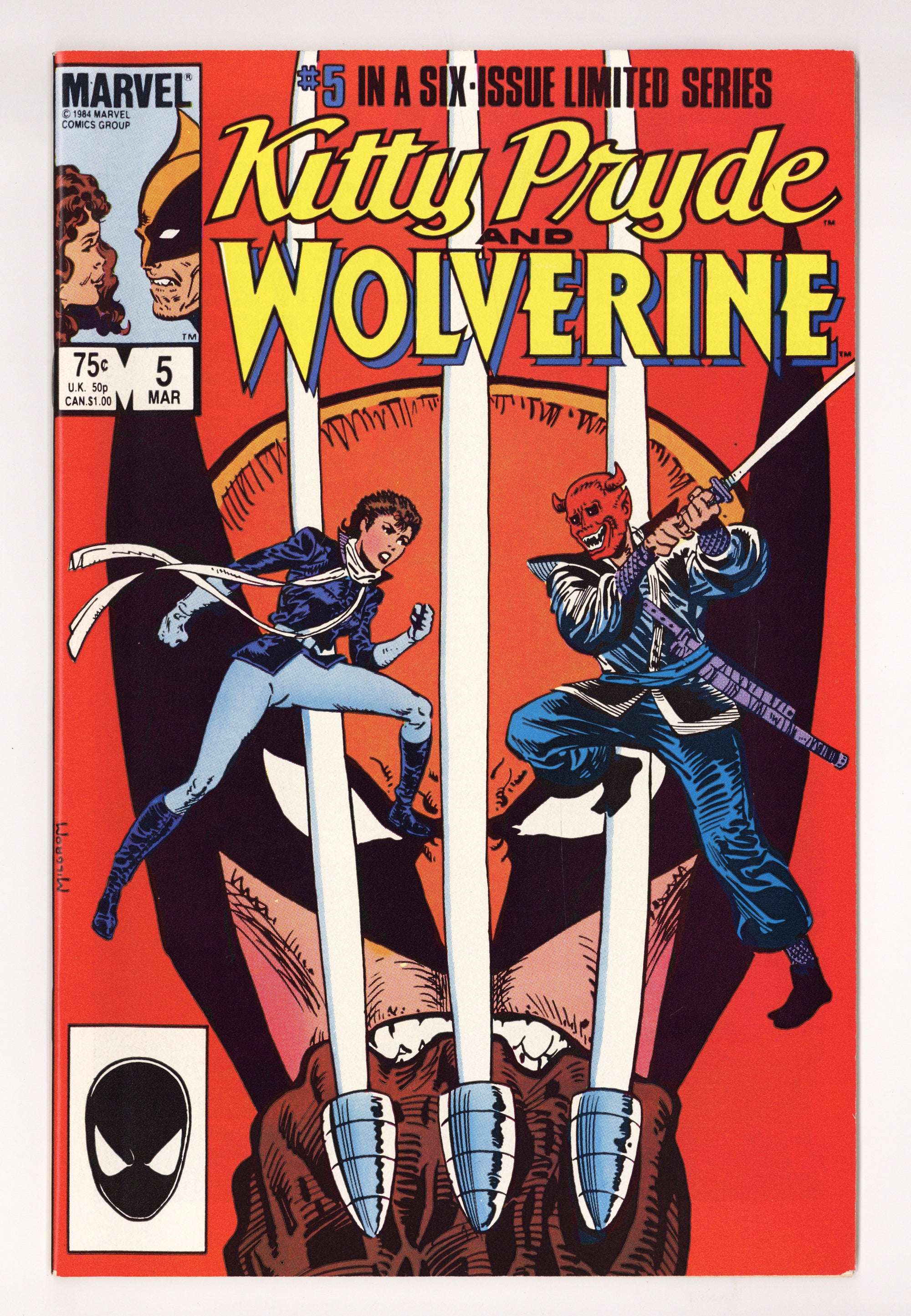 Kitty Pryde and Wolverine 5 High Grade (1984) 