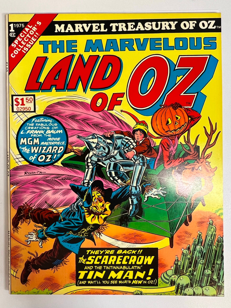 Marvel Treasury of Oz 1 VF+ (1976)