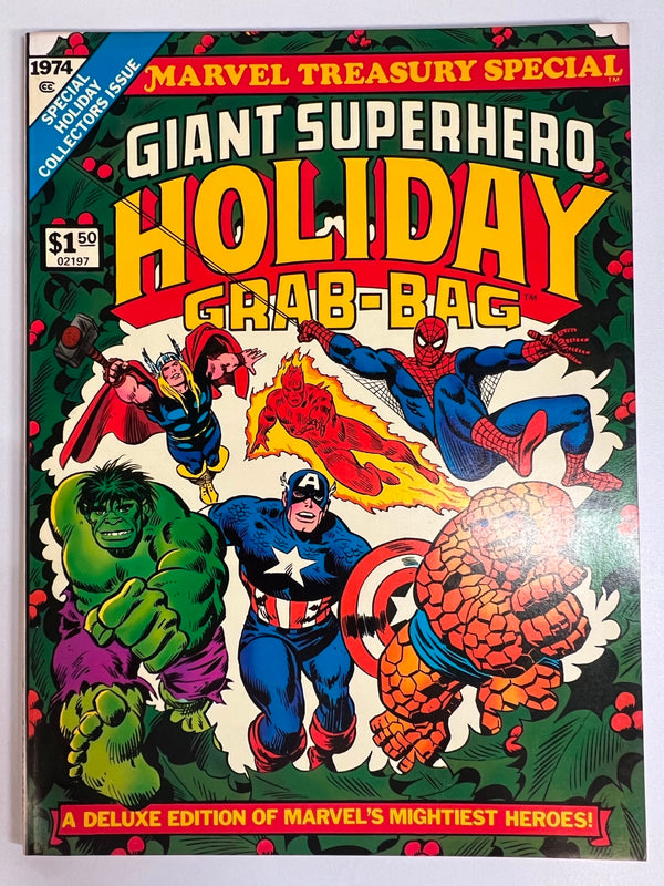 Marvel Treasury Special, Giant Superhero Holiday Grab-Bag [nn] VF/NM (1974)