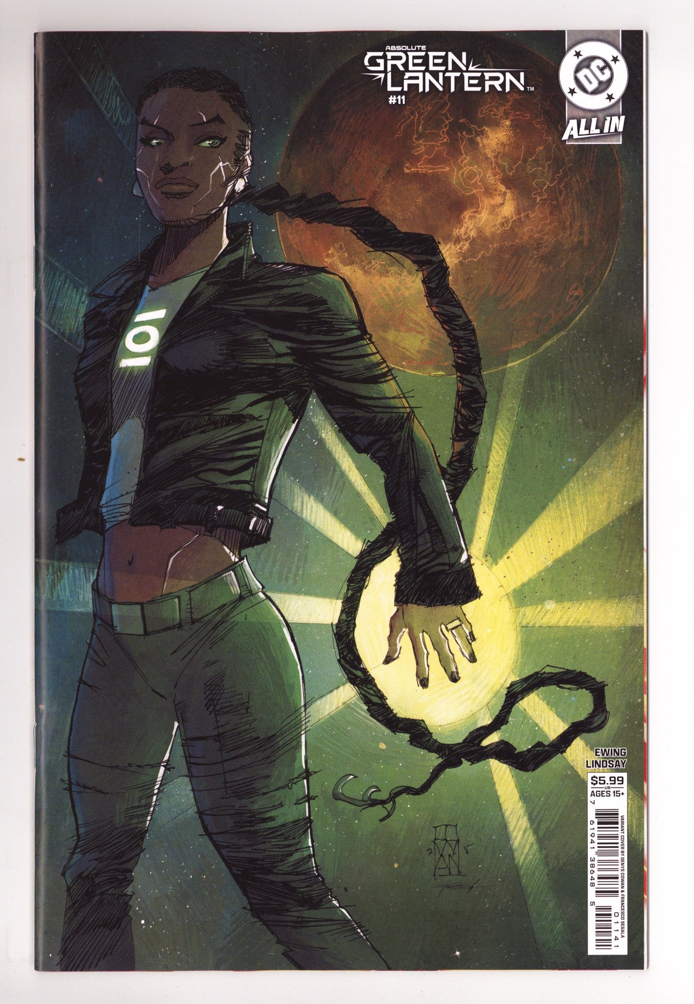 Absolute Green Lantern 11 Cowan Variant (2026)