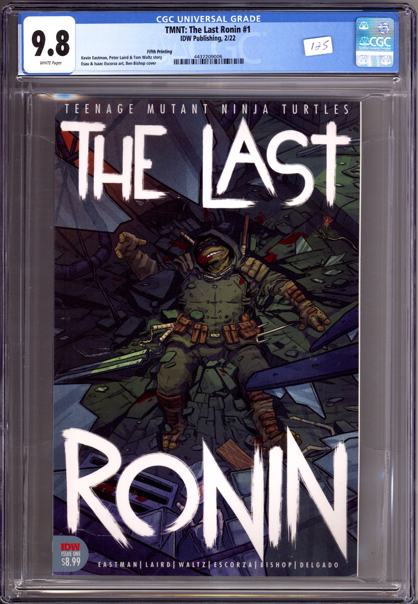 TMNT: The Last Ronin   1 CGC 9.8 (NM/M)   (2022)     5th Print  