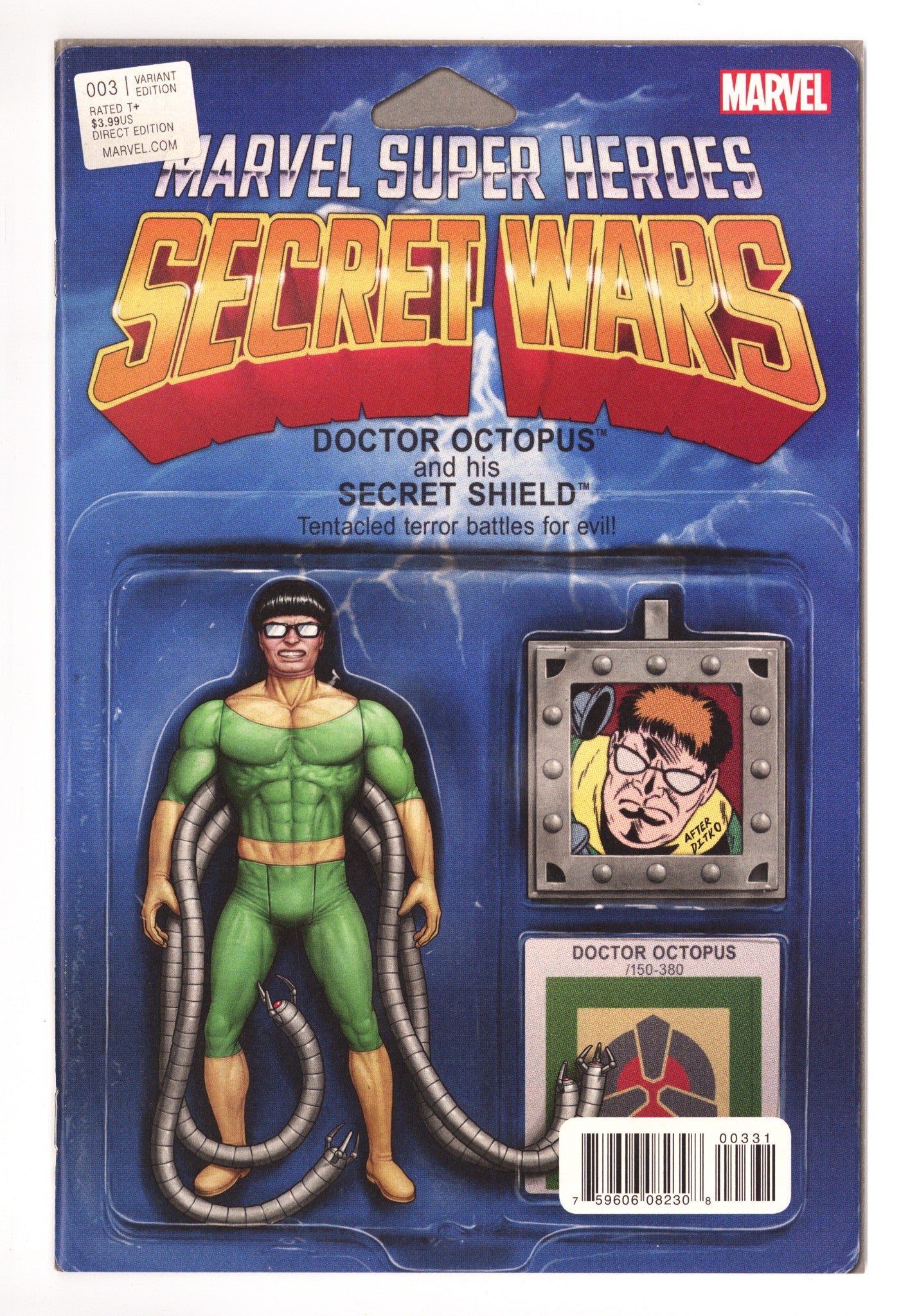Secret Wars 3 High Grade (2015) Christopher Action Figure Variant 