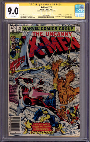 The X-Men Vol 1 121 CGC 9.0 (VF/NM) (1979) Signed x1 Cover Chris Claremont