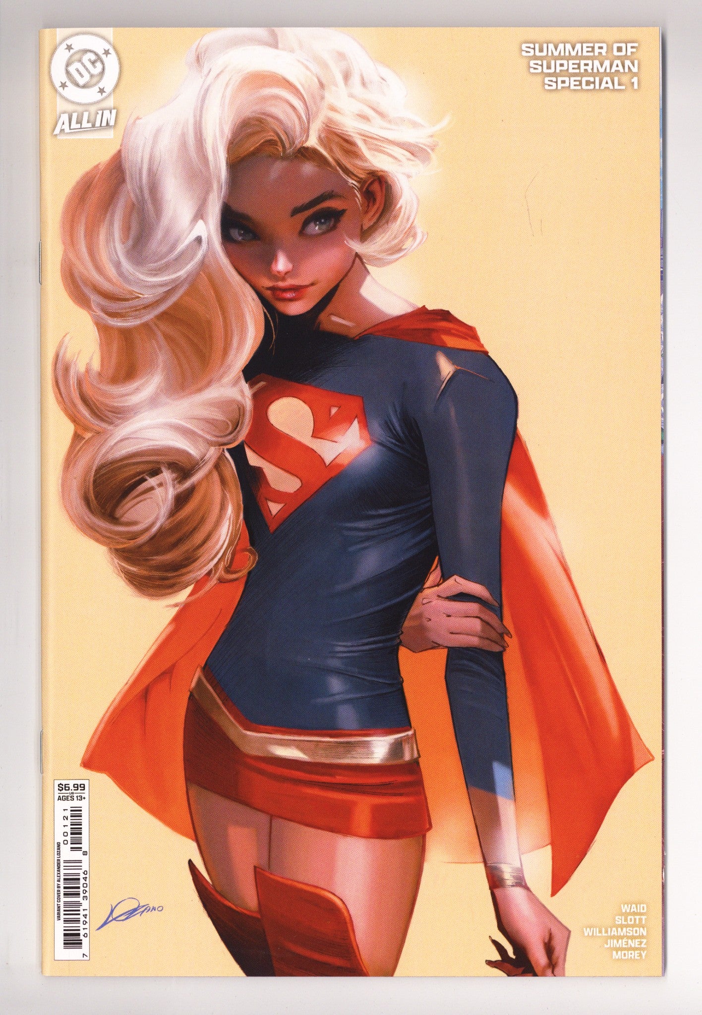Summer of Superman Special 1 NM (9.4) (2025) Lozano Variant 