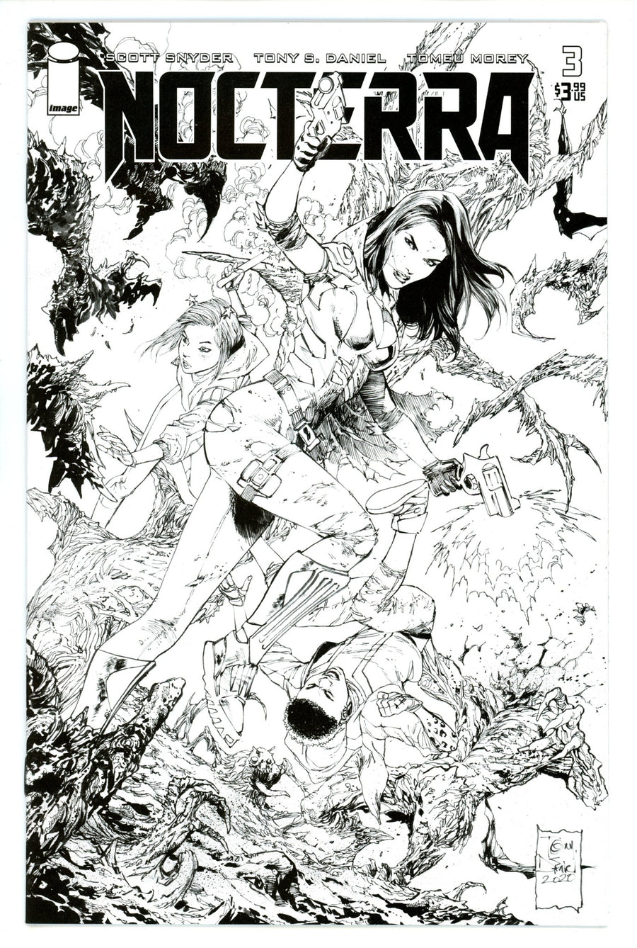 Nocterra 3 VF/NM (9.0) (2021) Daniel B&W Incentive Variant 