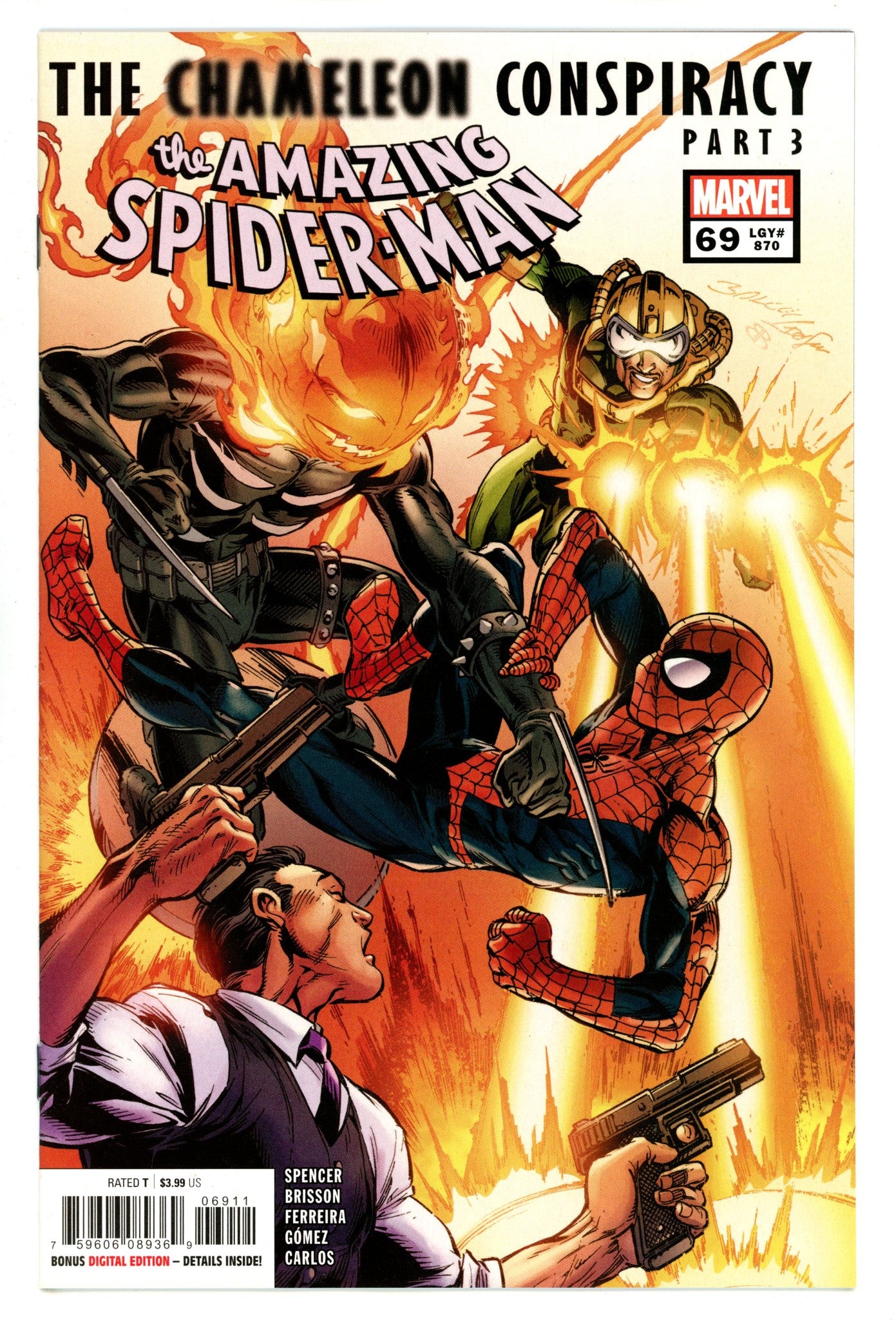 Amazing Spider-Man Vol 5 69 (870)  High Grade   (2021)        