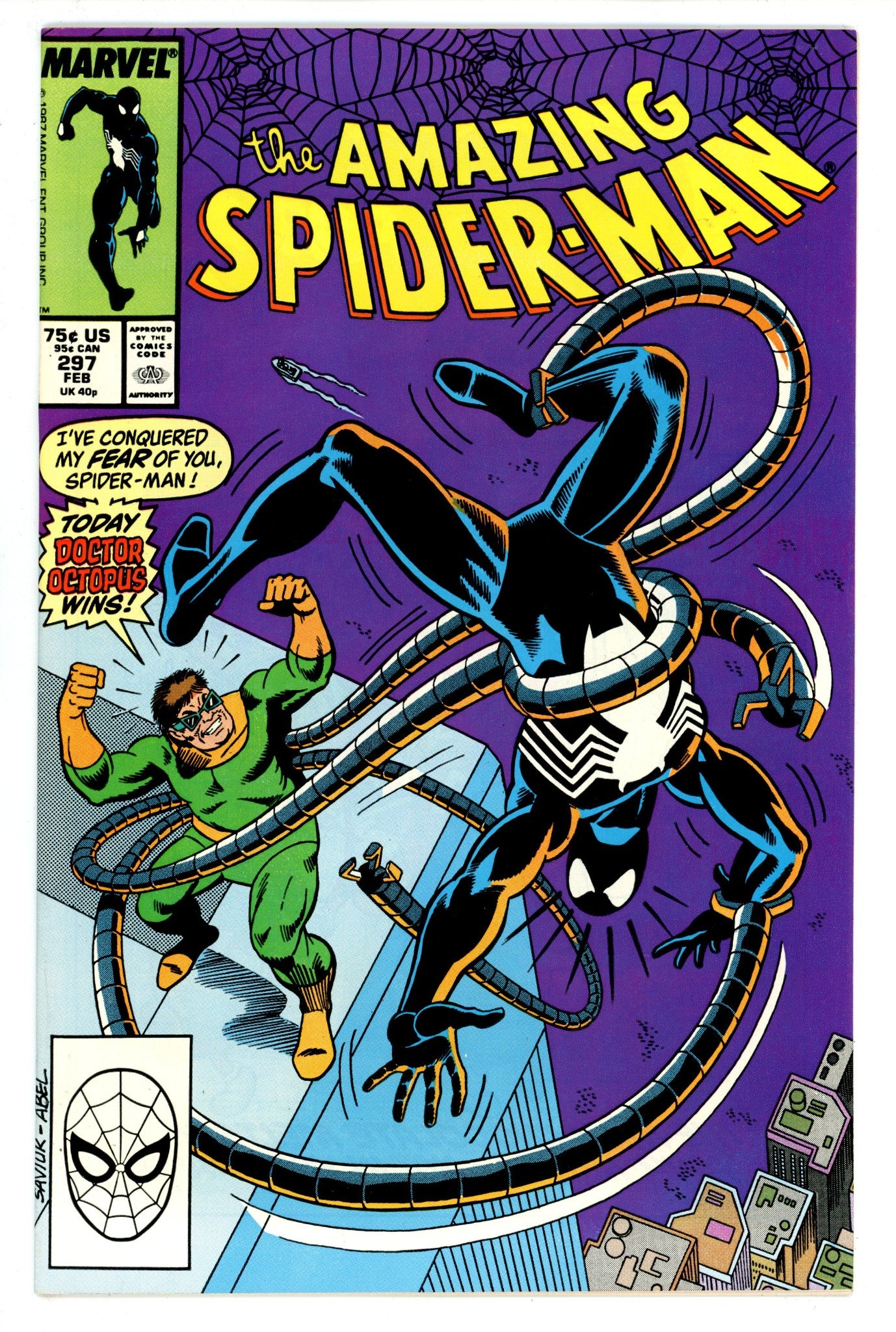 The Amazing Spider-Man Vol 1 297 VF (8.0) (1988) 