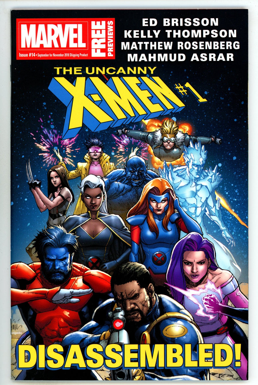 Marvel Previews Vol 4 14 High Grade (2018) 
