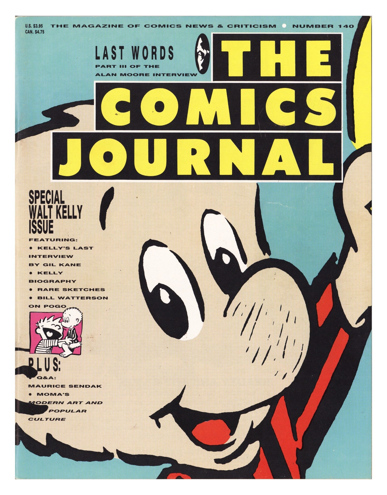The Comics Journal 140 Low Grade (1991) 
