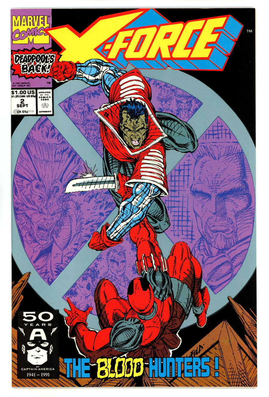 X-Force Vol 1 2 VF/NM (9.0) (1991) 