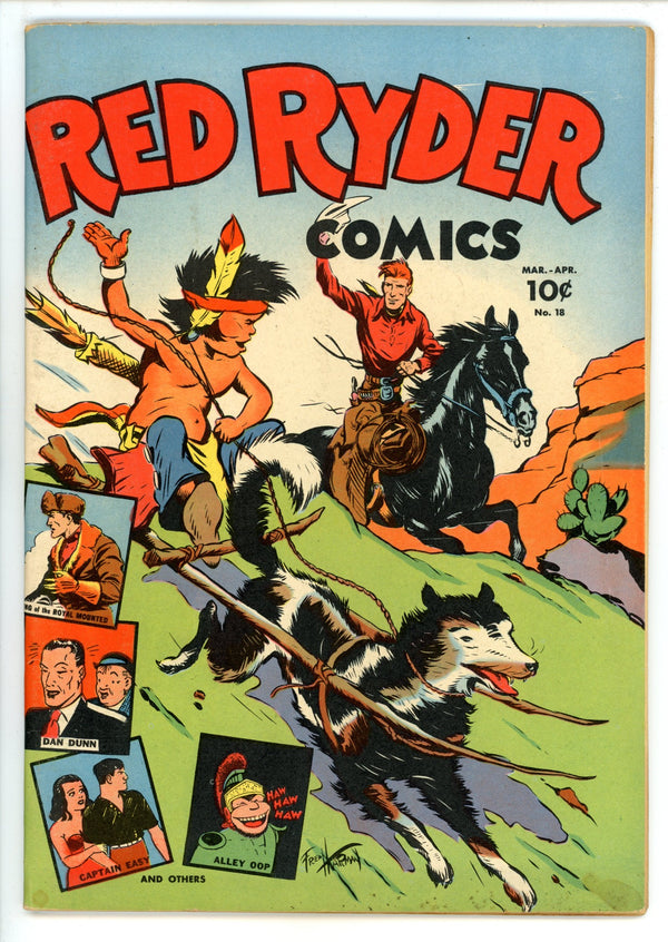 Red Ryder Comics 18 FN+ (6.5) (1944)