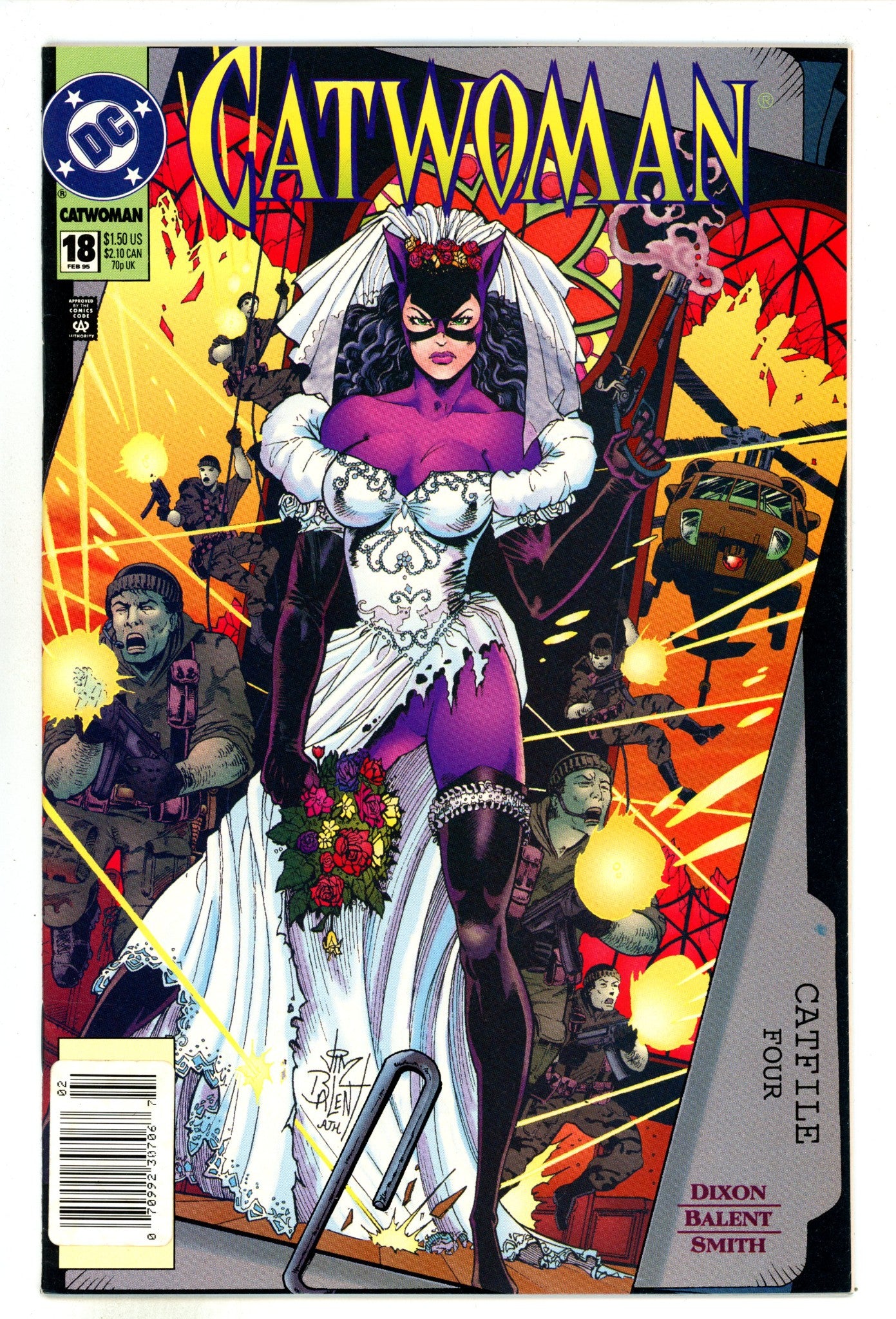 Catwoman Vol 2 18 Low Grade (1995) Newsstand 