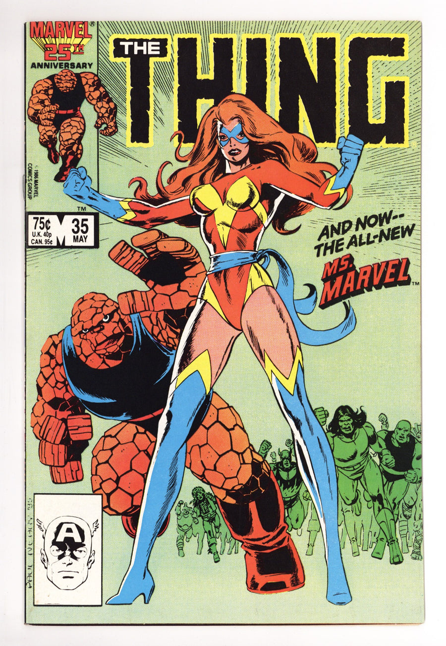 The Thing Vol 1 35 FN/VF (7.0) (1986) 