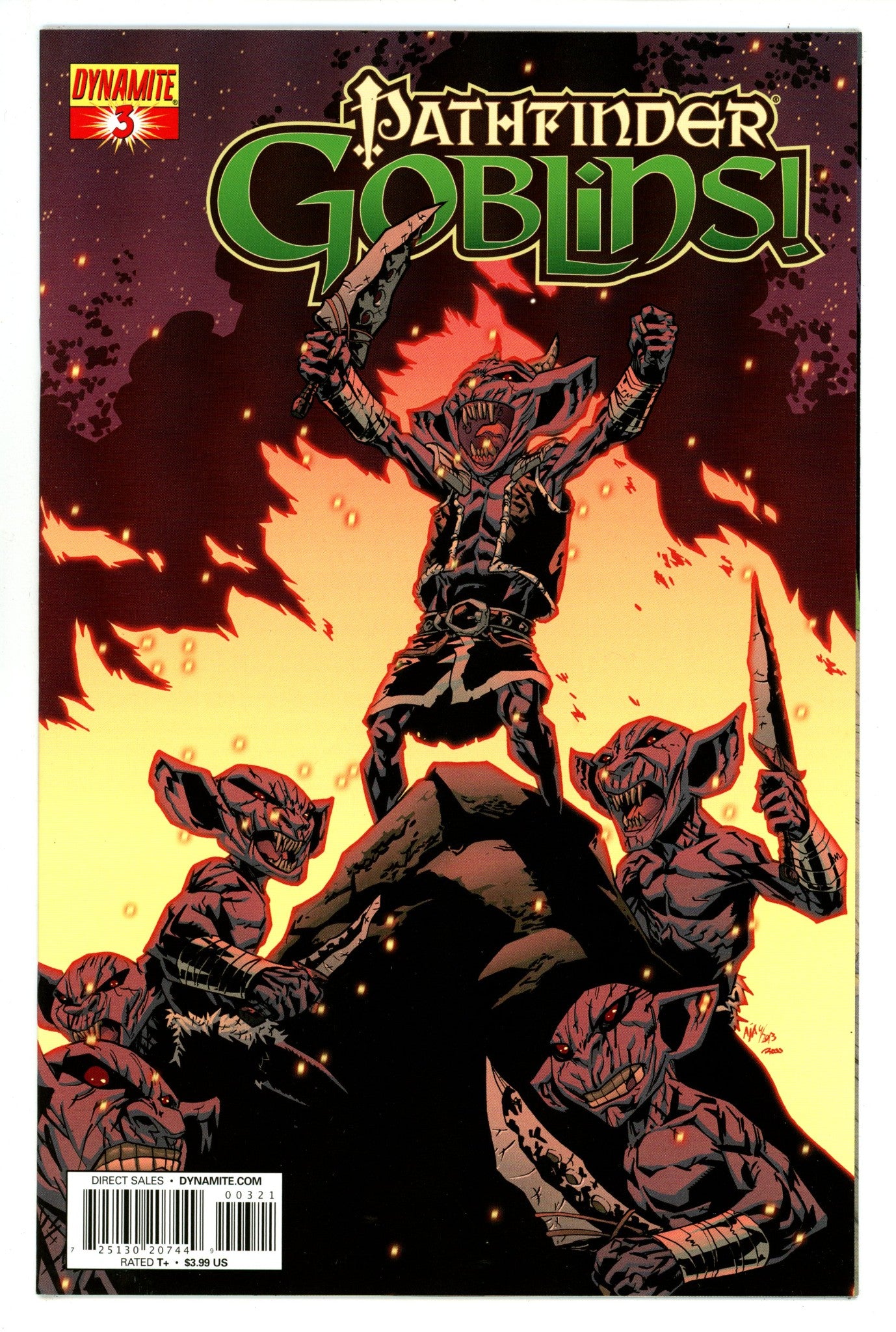 Pathfinder: Goblins! 3 High Grade (2013) Alburquerque Variant 