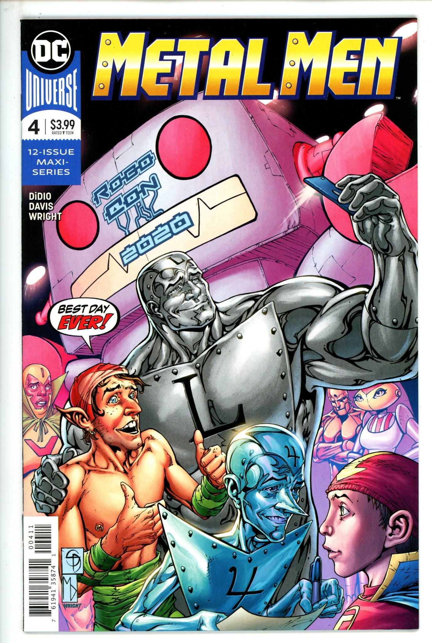 Metal Men Vol 4 4 High Grade (2020) 
