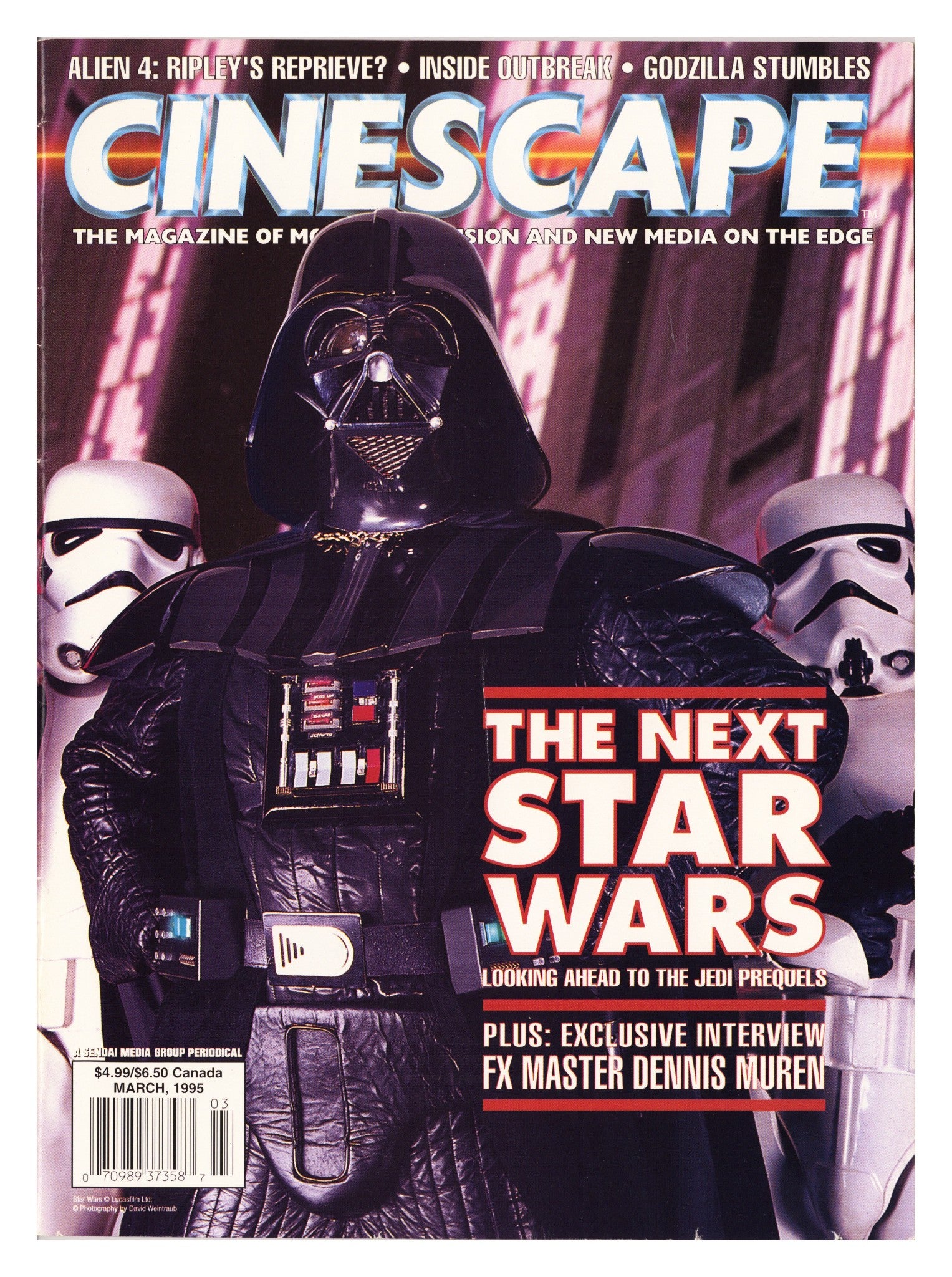 Cinescape Vol 1 6 Mid Grade (1995) 