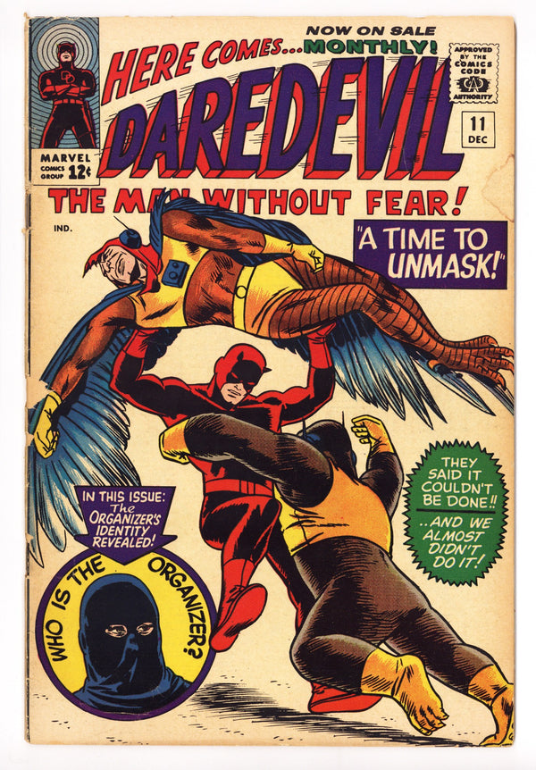 Daredevil Vol 1 11 VG (4.0) (1965)