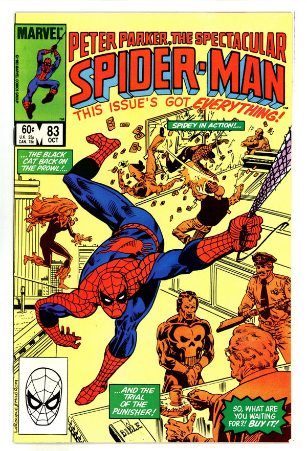 The Spectacular Spider-Man Vol 1 83 VF/NM (9.0) (1983)
