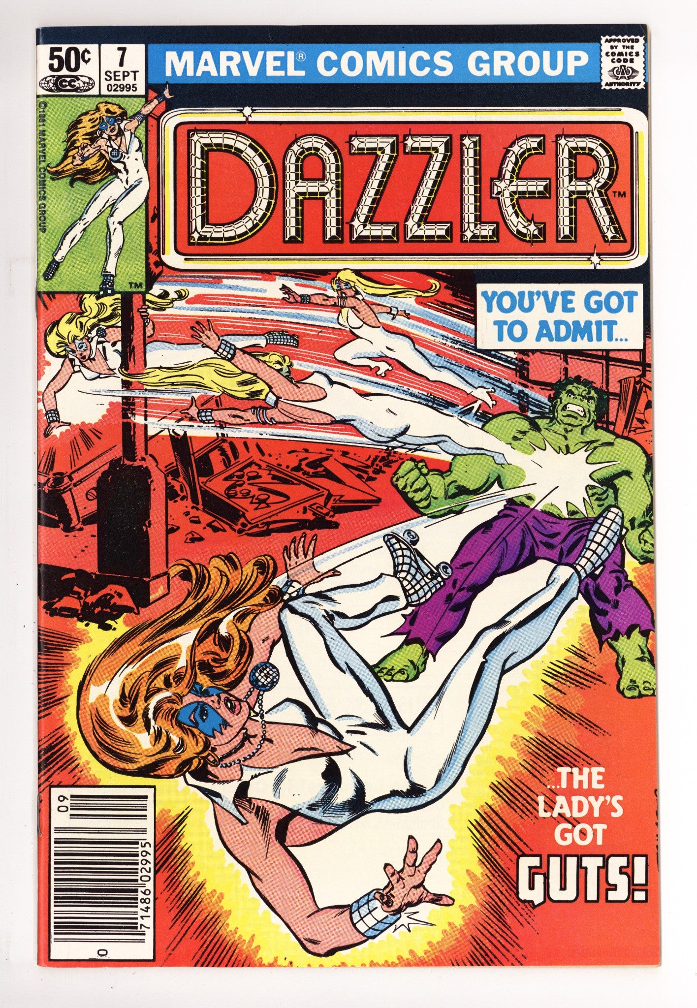 Dazzler Vol 1 7 High Grade (1981) Newsstand 