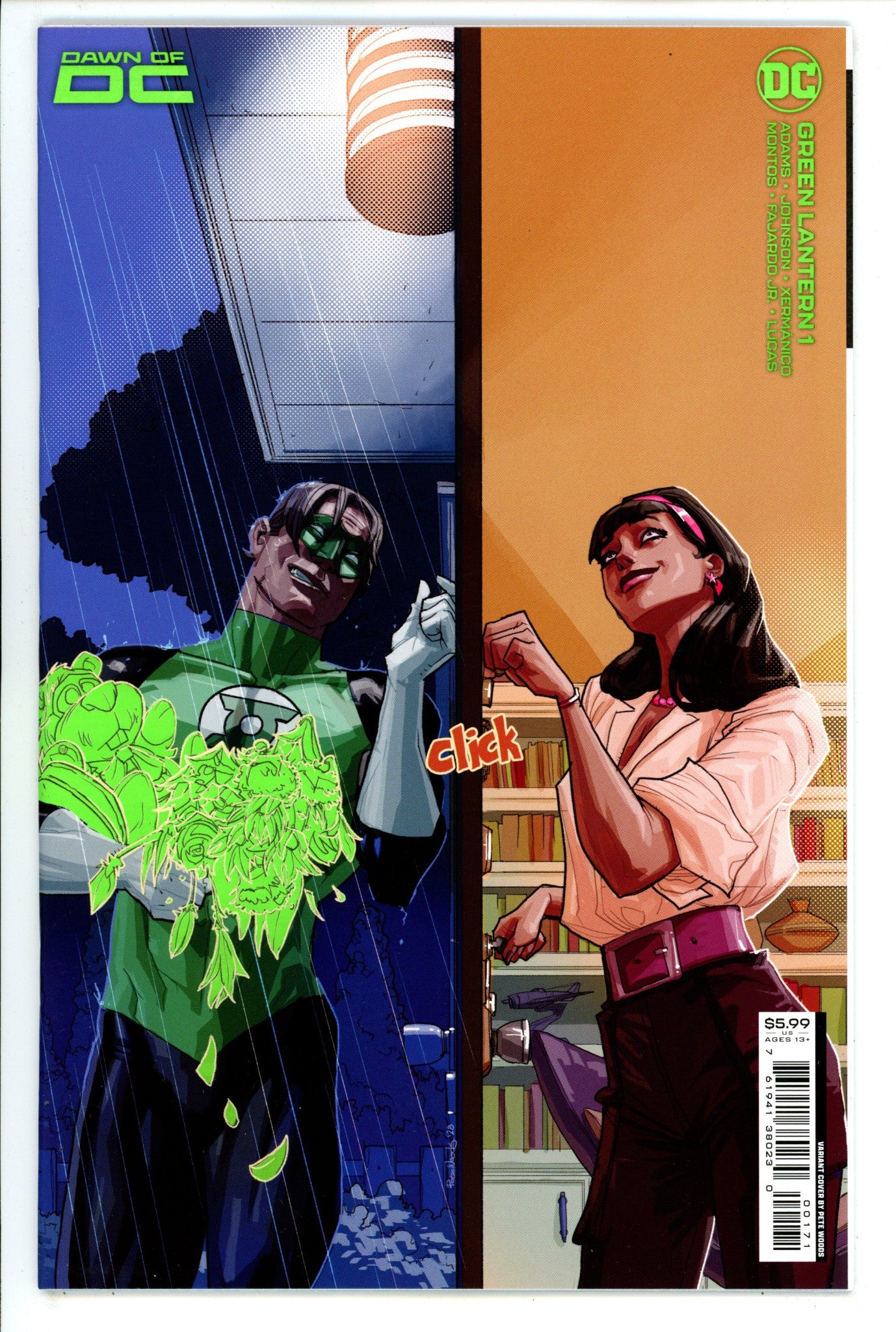 Green Lantern Vol 8 1 High Grade (2023) Woods Variant 