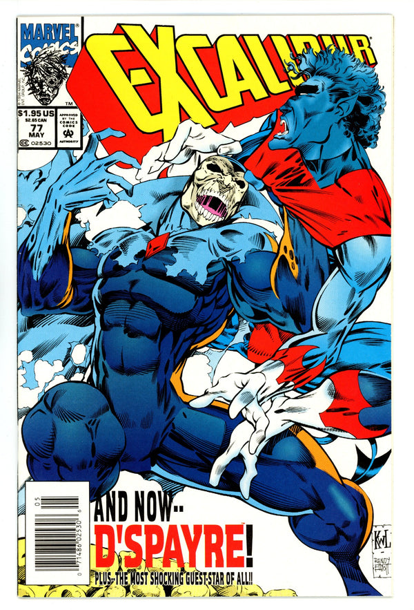 Excalibur Vol 1 77 High Grade (1994) Newsstand