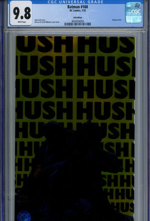 Batman Vol 3 160 CGC 9.8 (NM/M) (2025) Lee Foil Variant