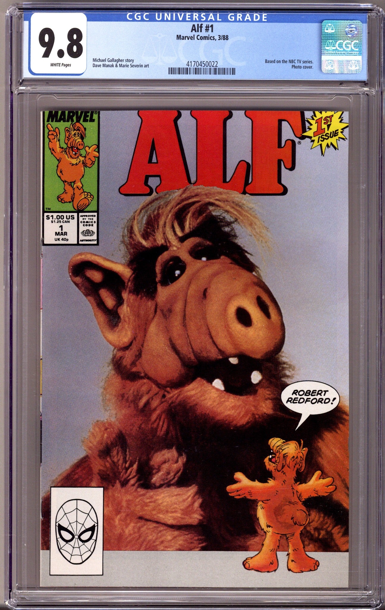 ALF 1 CGC 9.8 (NM/M) (1988) 