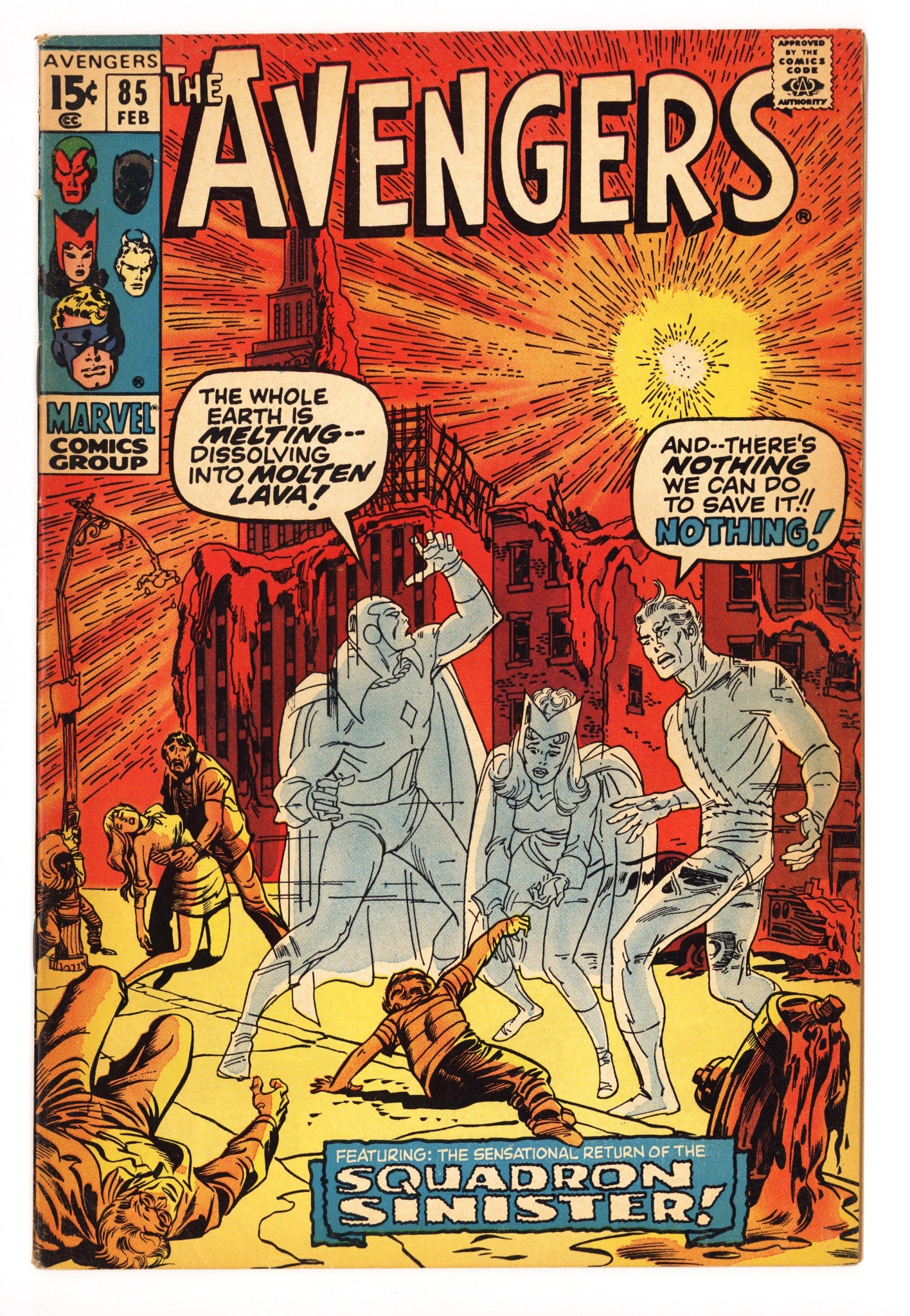 The Avengers Vol 1 85 FN/VF (7.0) (1971) 